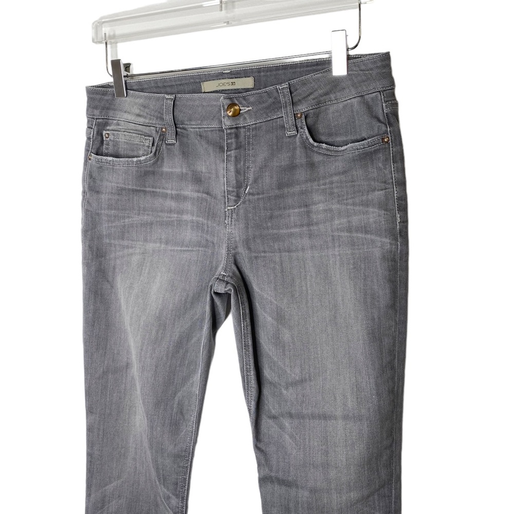 Joe’s Jeans Cool Off Markie Skinny Crop Jeans Grey Size 29 - Picture 4 of 9